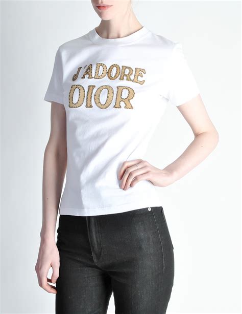 t-shirt christian dior femme|Christian Dior t shirt women's.